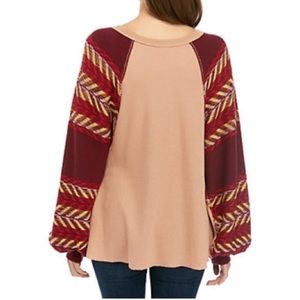 Free People Tops - free people rainbow dreams sweater.Oversized small Free People Tops - free people rainbow dreams sweater.Oversized small